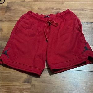 Red Athletic Men's Shorts